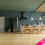 L'ajout de bois dans la décoration de votre nouvelle cuisine équipée va donner un style contemporain et chaleureux à votre maison .